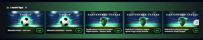 Premiere Casino Italia sport