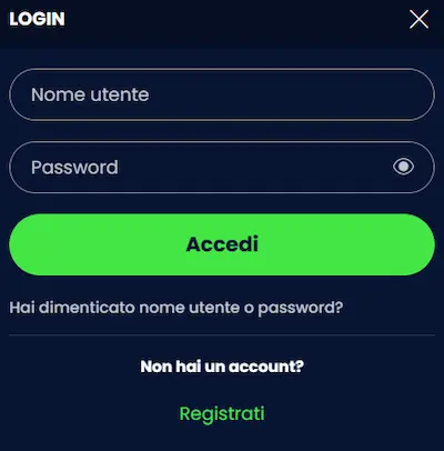 Premiere Casino Italia login
